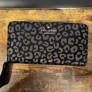 Kate Spade Chelsea Large Continental Wallet Black Multi